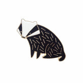 Badger Enamel Pin